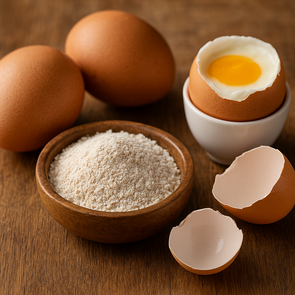 Eierschalenpulver für Hunde – alternative Calciumquelle