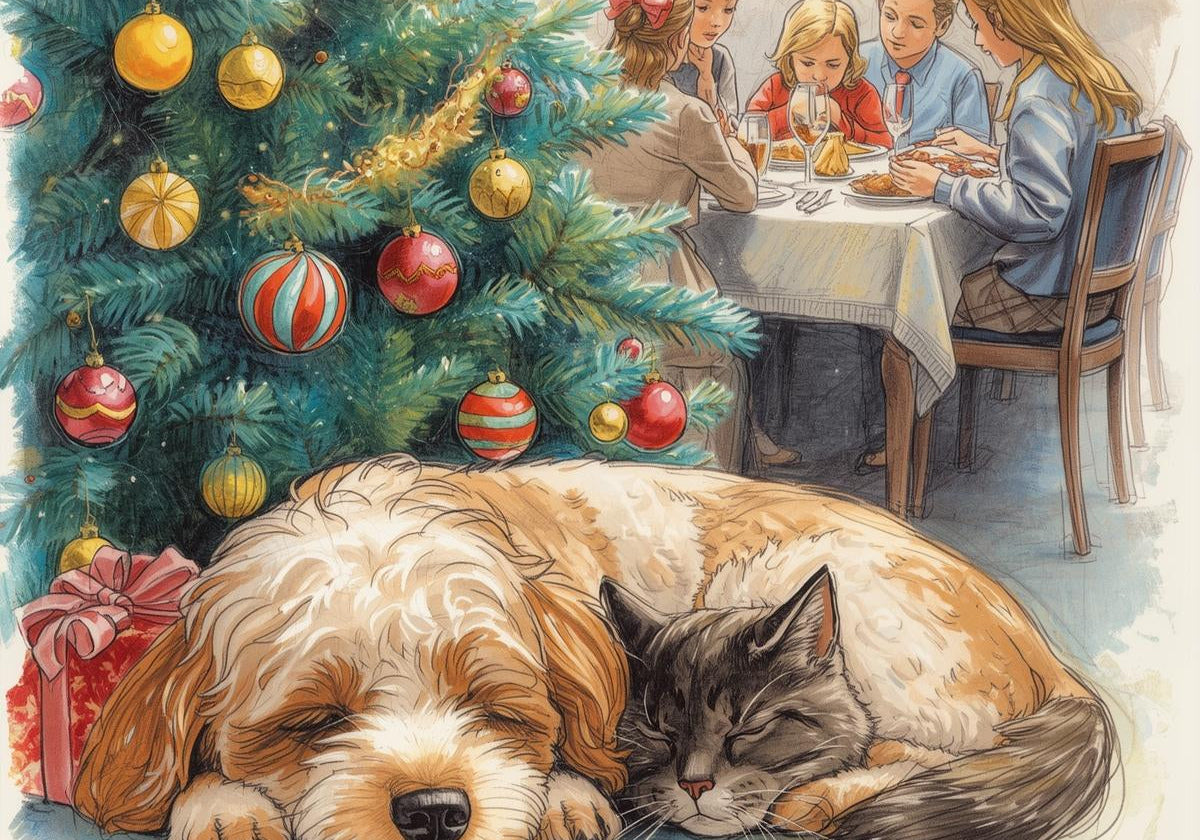 Weihnachten mit Hund und Katze: So bleibt es entspannt