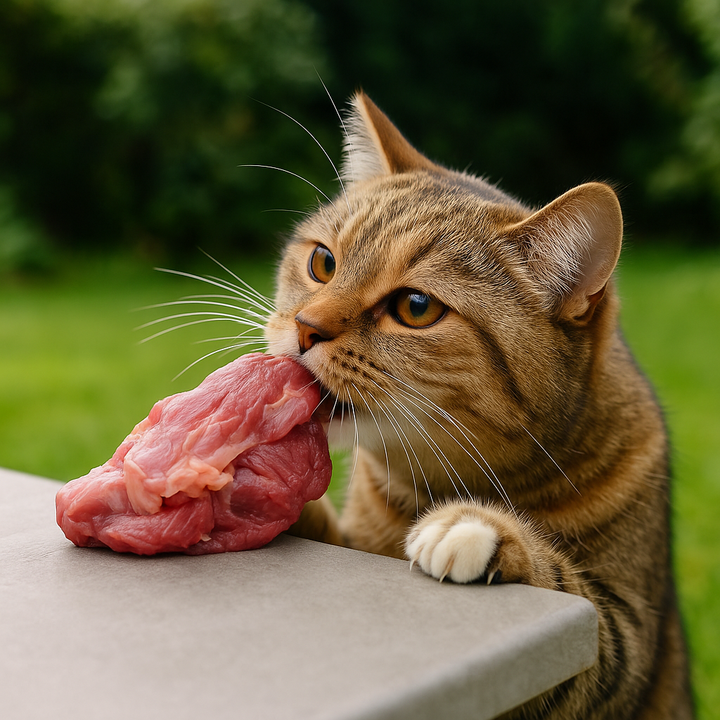 Wenn Katzen selbst einkaufen könnten, gäbe es BARF im Napf!