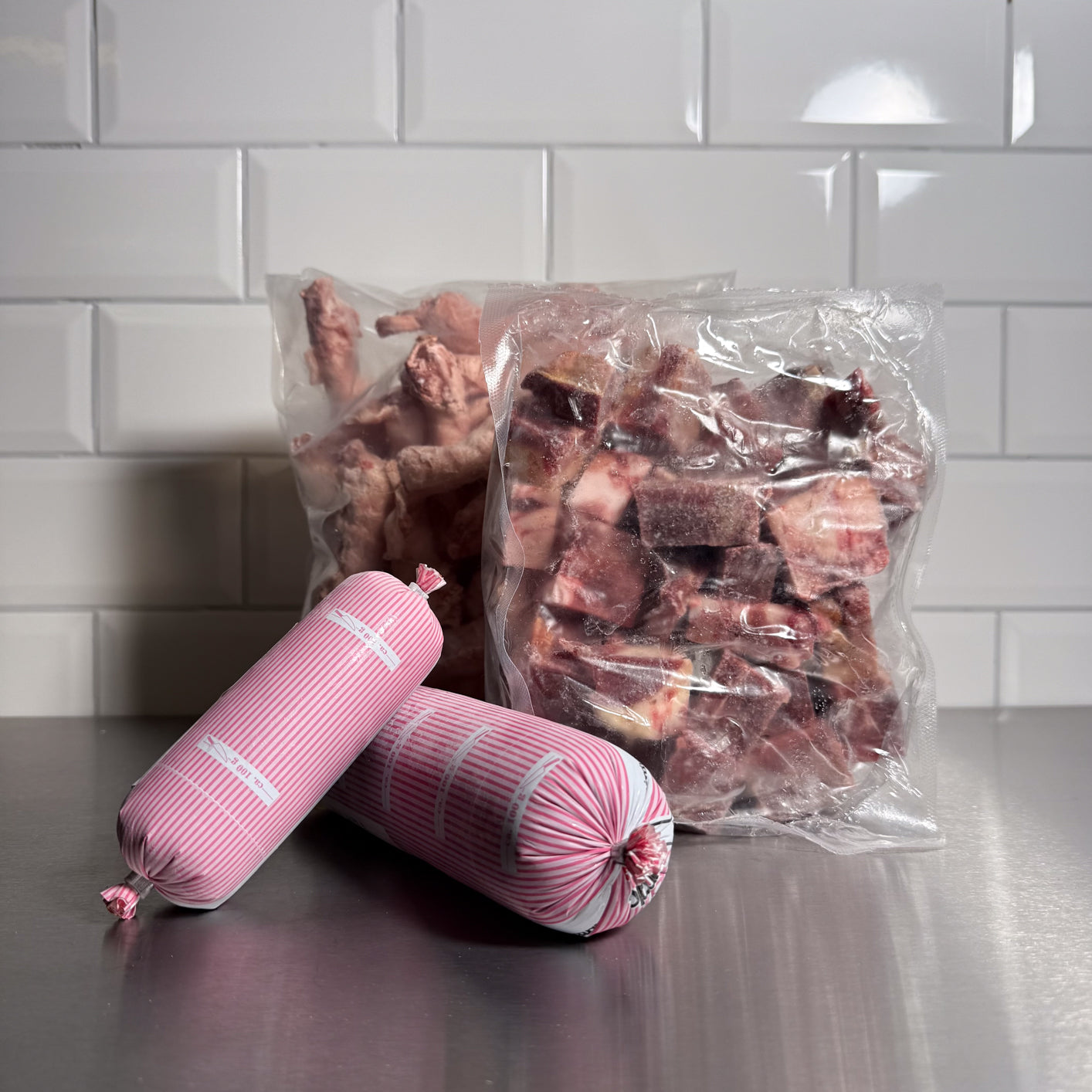 Fisch und Fleisch für Hunde