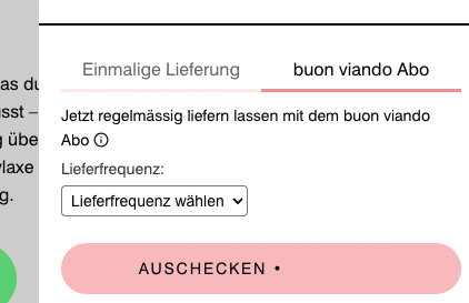 2. Choose buon viando subscription